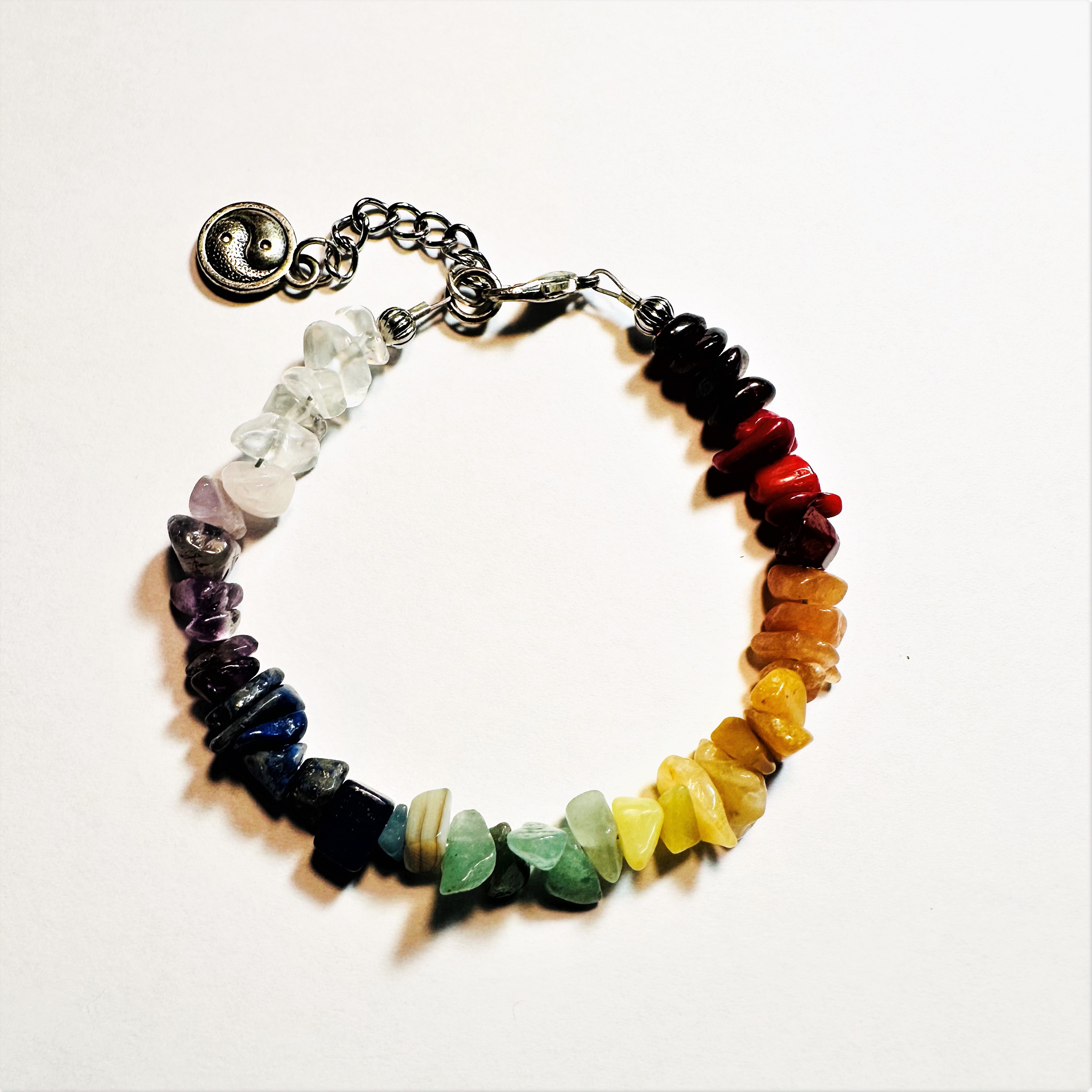 Chakra Rainbow Gem Bracelet